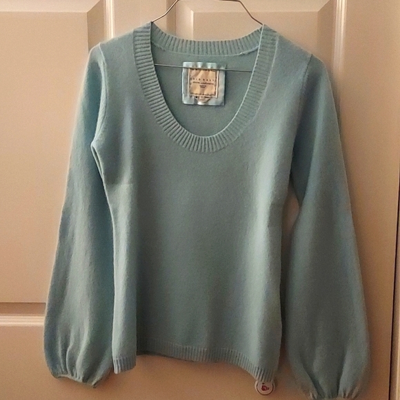 Old Navy Sweaters - Old navy light blue cashmere sweater